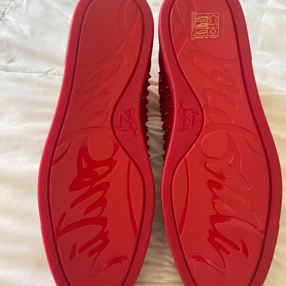 Christian Louboutin Louis Spikes Krystal Sneakers - Picture 5 of 5